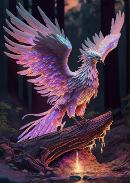 picture of a phoenix